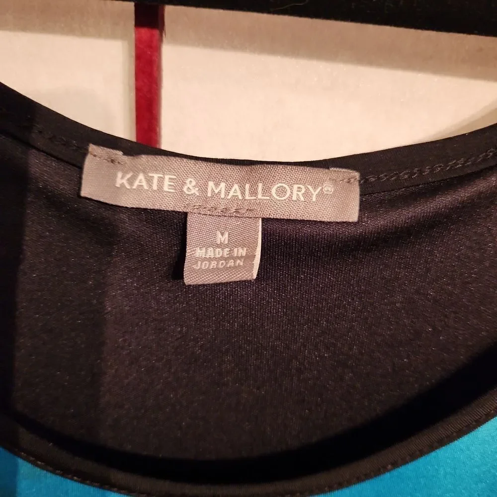 Kate & Mallory Vibrantly Colorful Hi/Low Sleeveless Dress